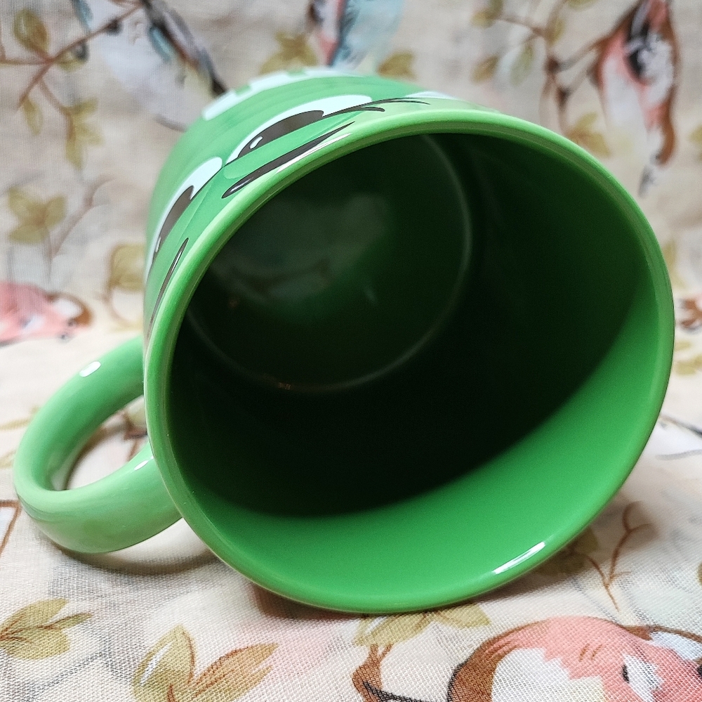 Green M&Ms Oversized Coffee Tea Mug Licensed MARS, NWOT Aphrodisiac Valentine's - Picture 4 of 7